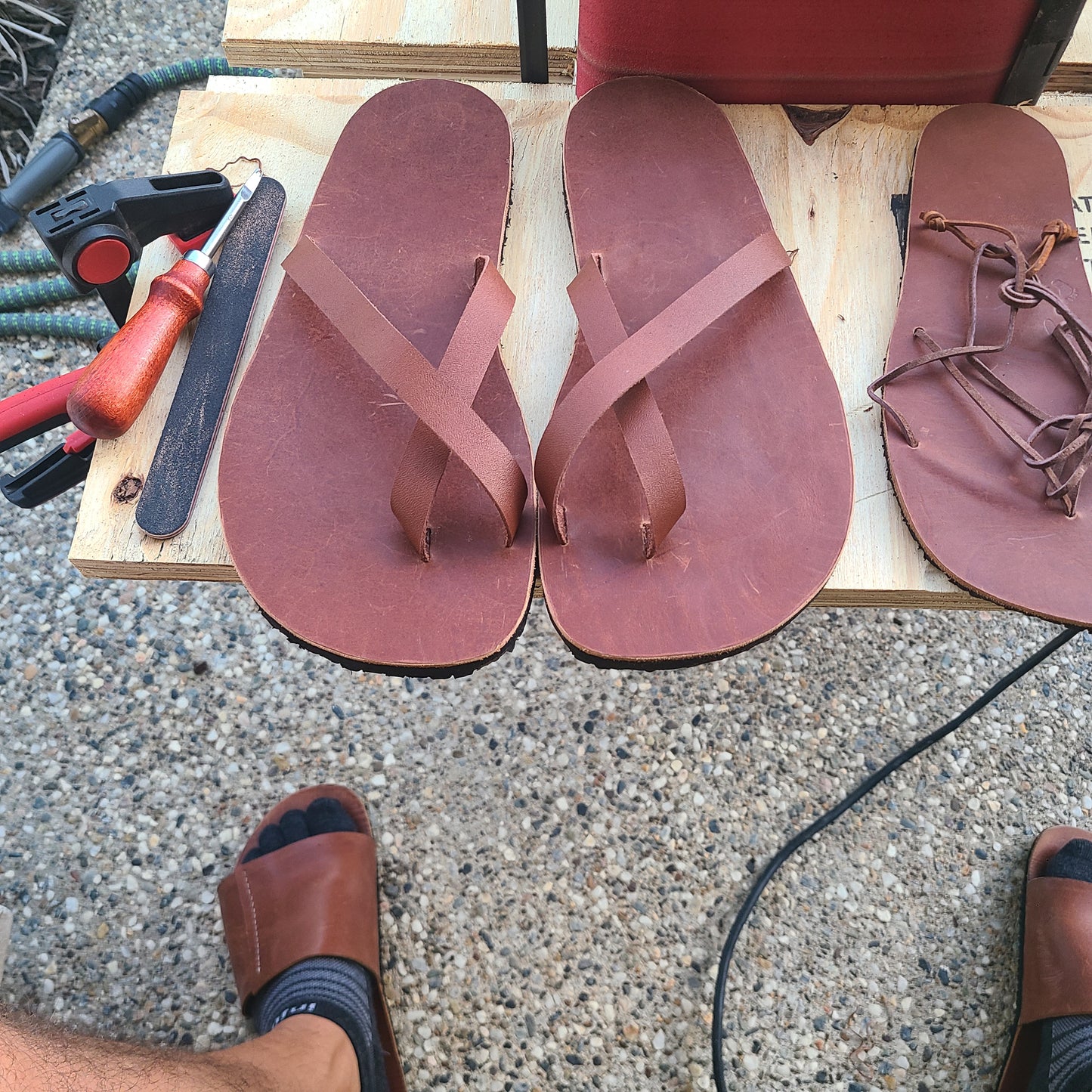Definitely not flip flops